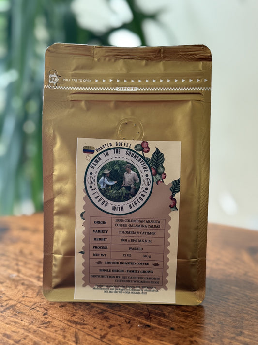 Colombia & Catimor Washed — Caramel, Dark Chocolate, Panela | Ground Colombian Coffee