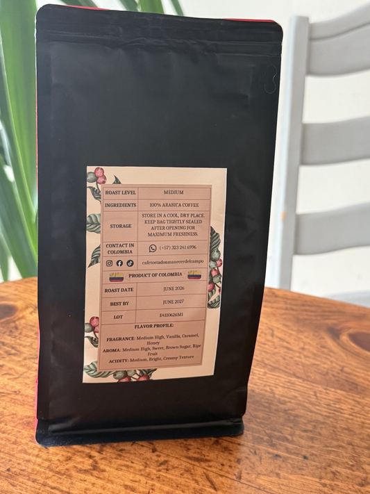 Castillo Honey — Vanilla, Caramel & Honey | Single-Origin Colombian Coffee